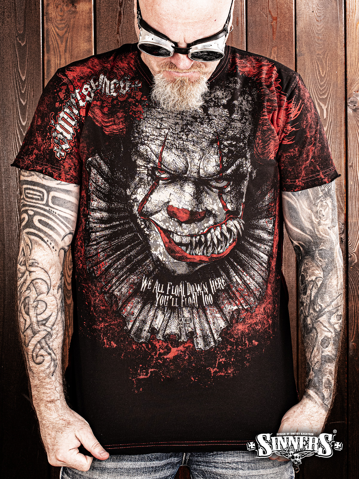 Футболка Мужская "We All Float Down Here. You'll Float Too"