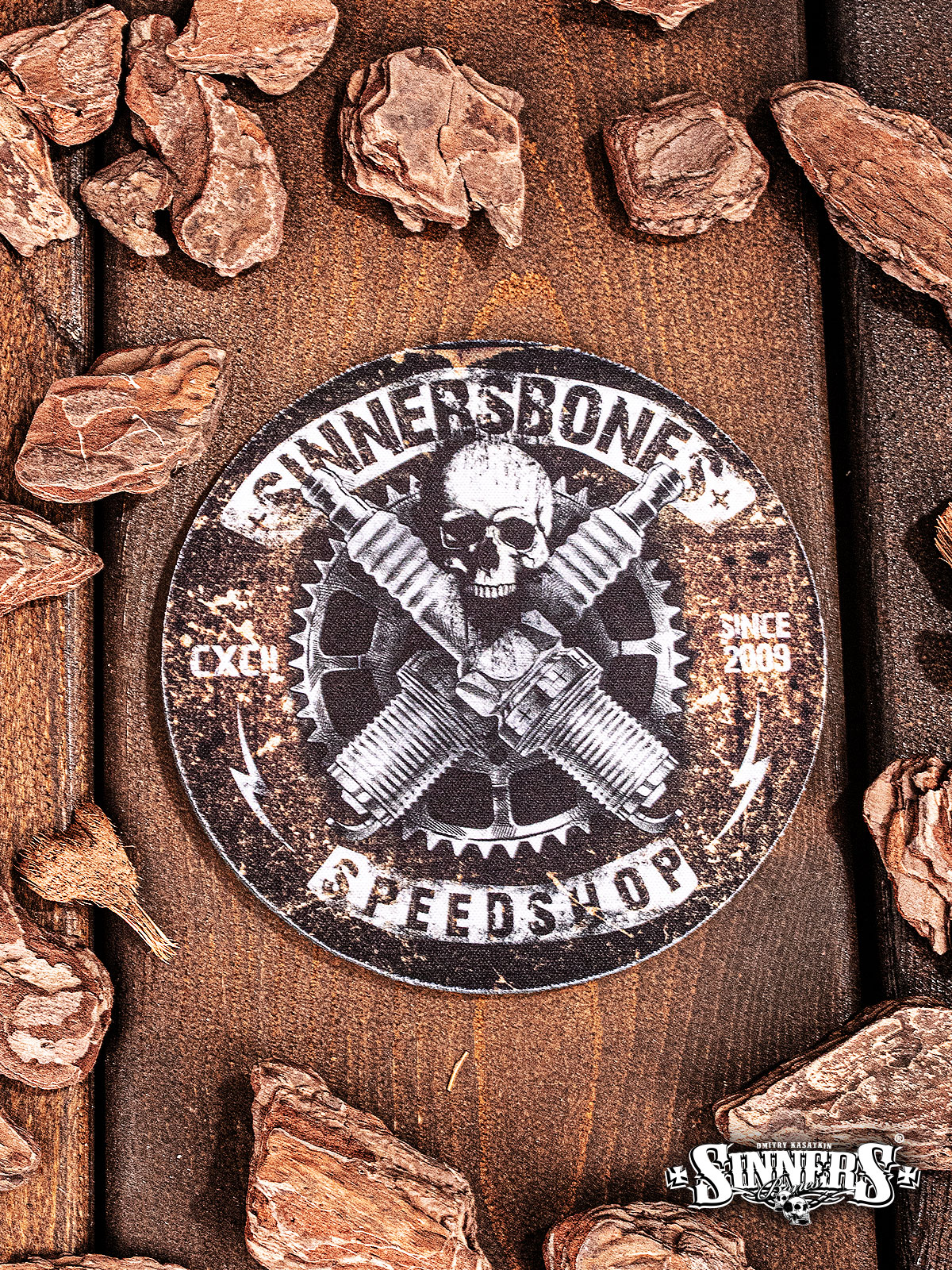 Костер (бирдекель) "SPEEDSHOP"